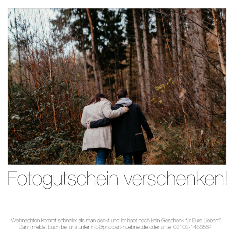 Sie sind auf der Suche nach einem persönlichen Weihnachtsgeschenk Dann haben wir was für Sie verschenken Sie einen Gutschein zum Fotoshooting 09