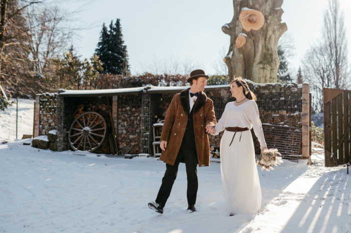 Winter Wonderland Hochzeit mit Nina und Kai 06